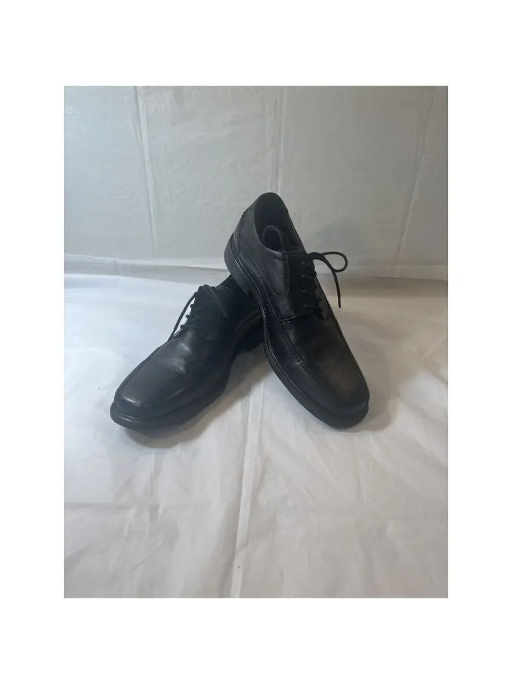 CLARKS QUID FELPS 66156 Oxford, Men's Size 7.5  Black  MSRP $90